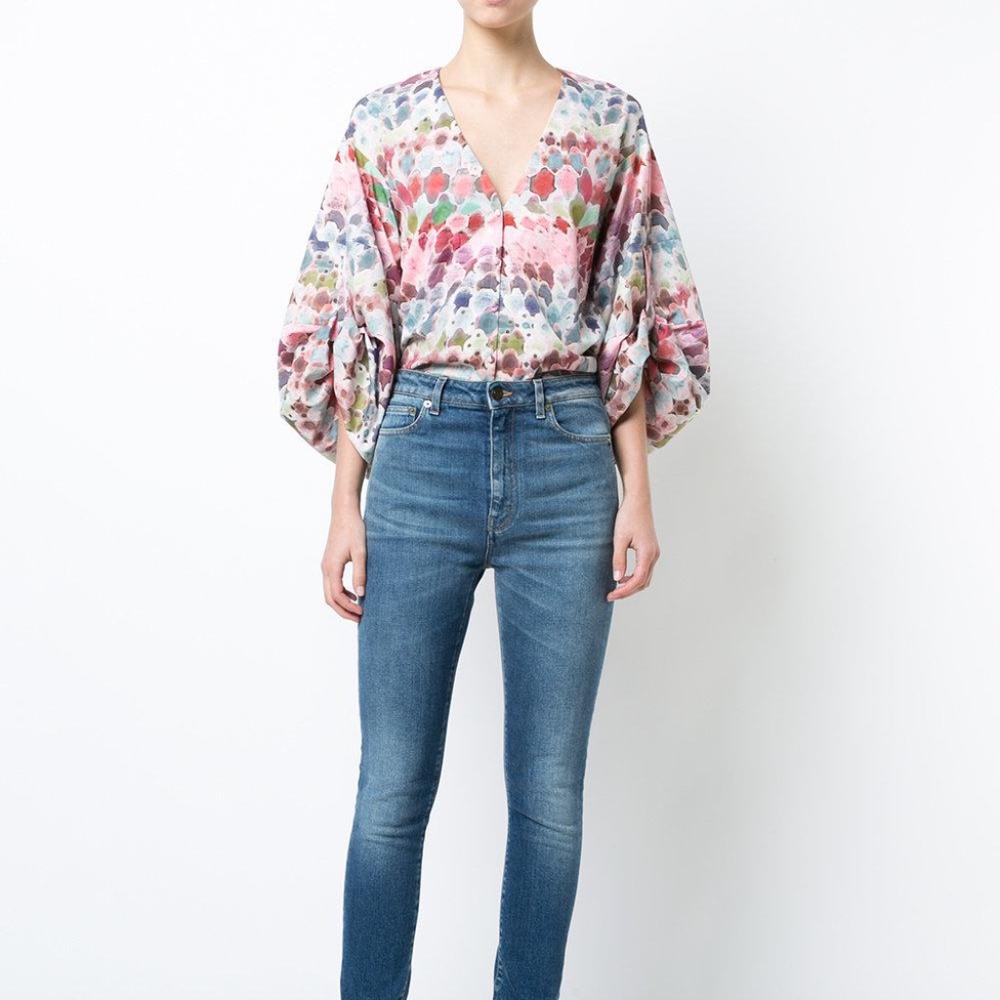 NOT FOR SALE Alexis silk top